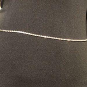 Sequined waist chain